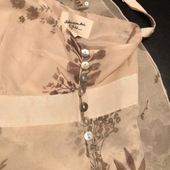 NWT Abercrombie & Fitch Silk Top - Picture 5 of 15